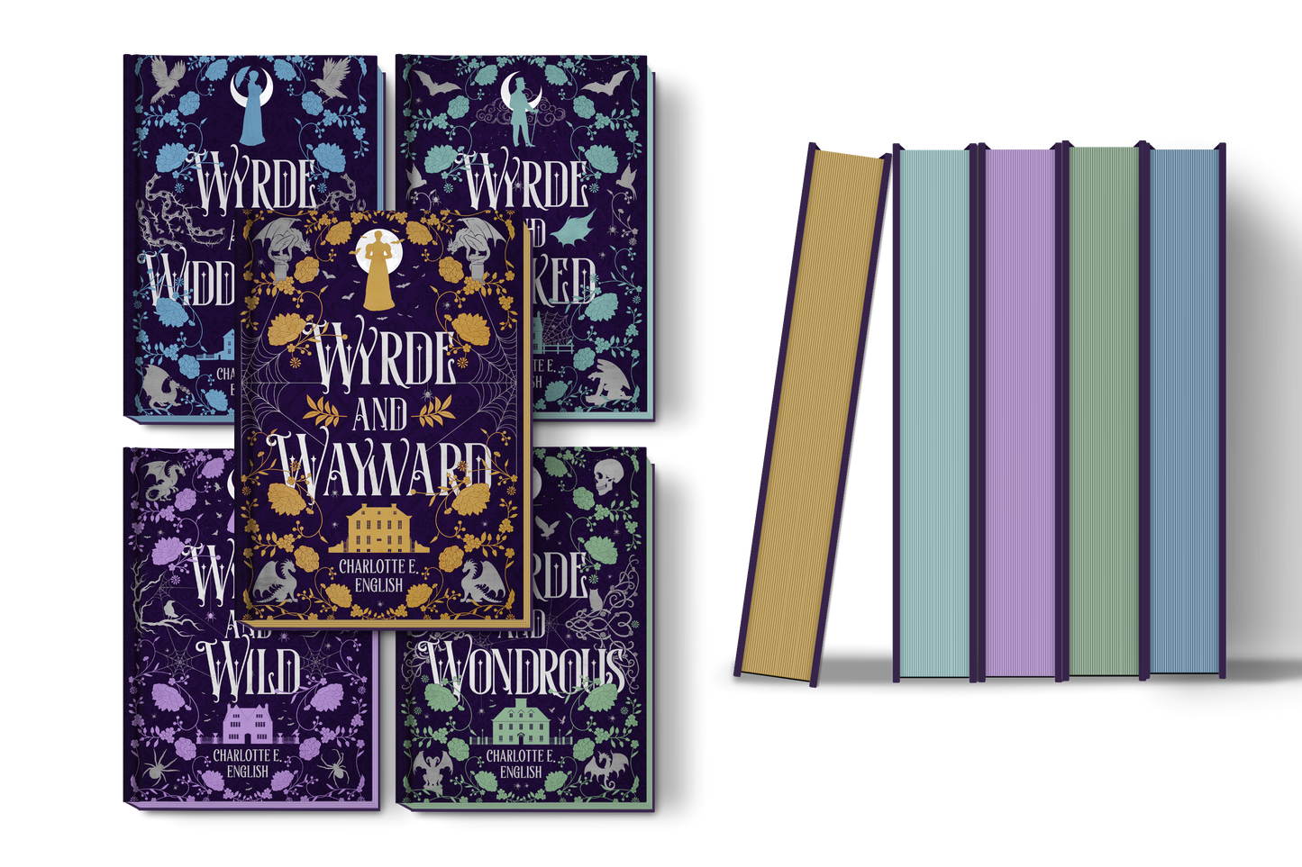 House of Werth hardback special edition cover — cosy gothic fantasy by Charlotte E. English