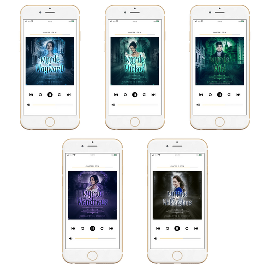 House of Werth audiobook bundle cover — cosy gothic fantasy by Charlotte E. English