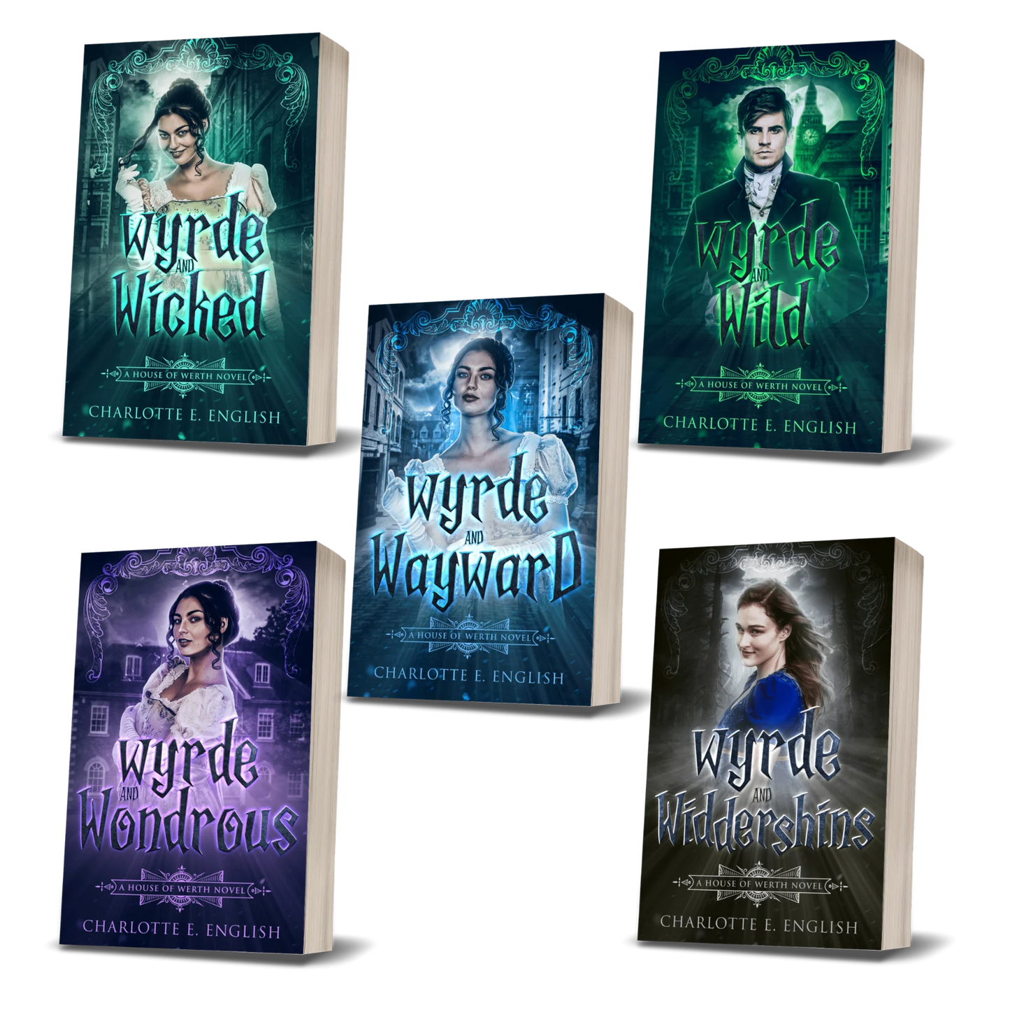 House of Werth paperback cover — cosy gothic fantasy by Charlotte E. English