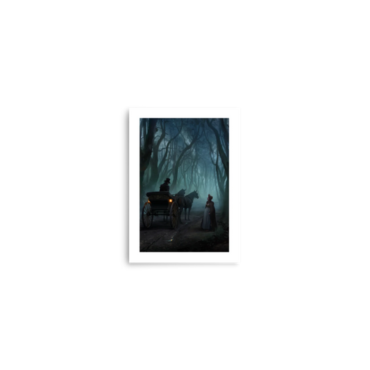 Bessie Bell and the Goblin King poster — Tales of Aylfenhame fairytale art by Elsa Kroese — Charlotte E. English merch