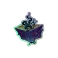Book of Werth Holographic stickers