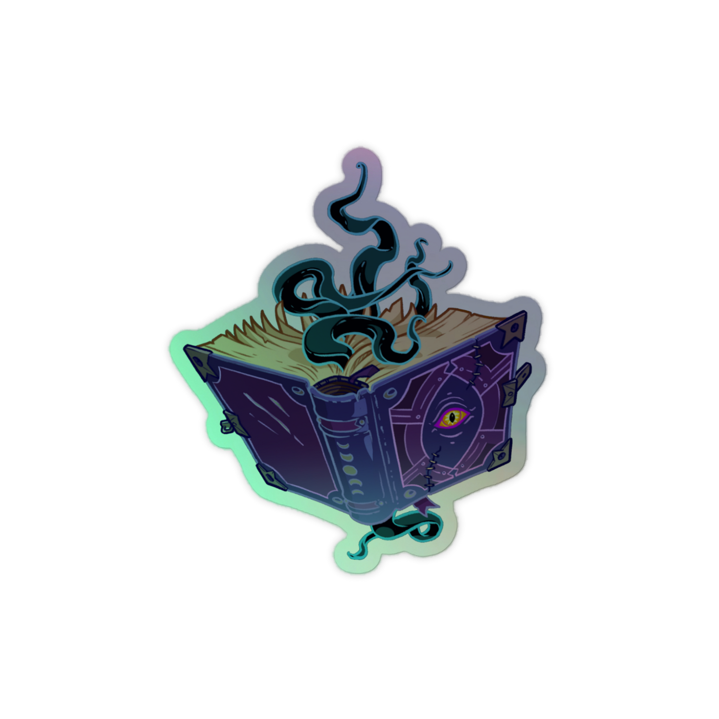 Book of Werth Holographic stickers