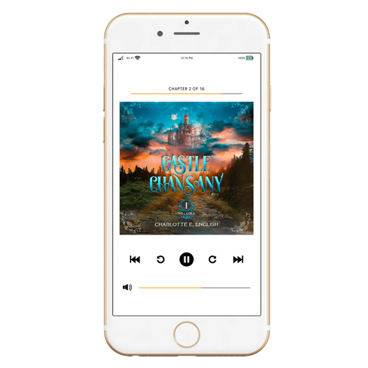 Castle Chansany Volume 1 audiobook cover — cosy fairytale by Charlotte E. English