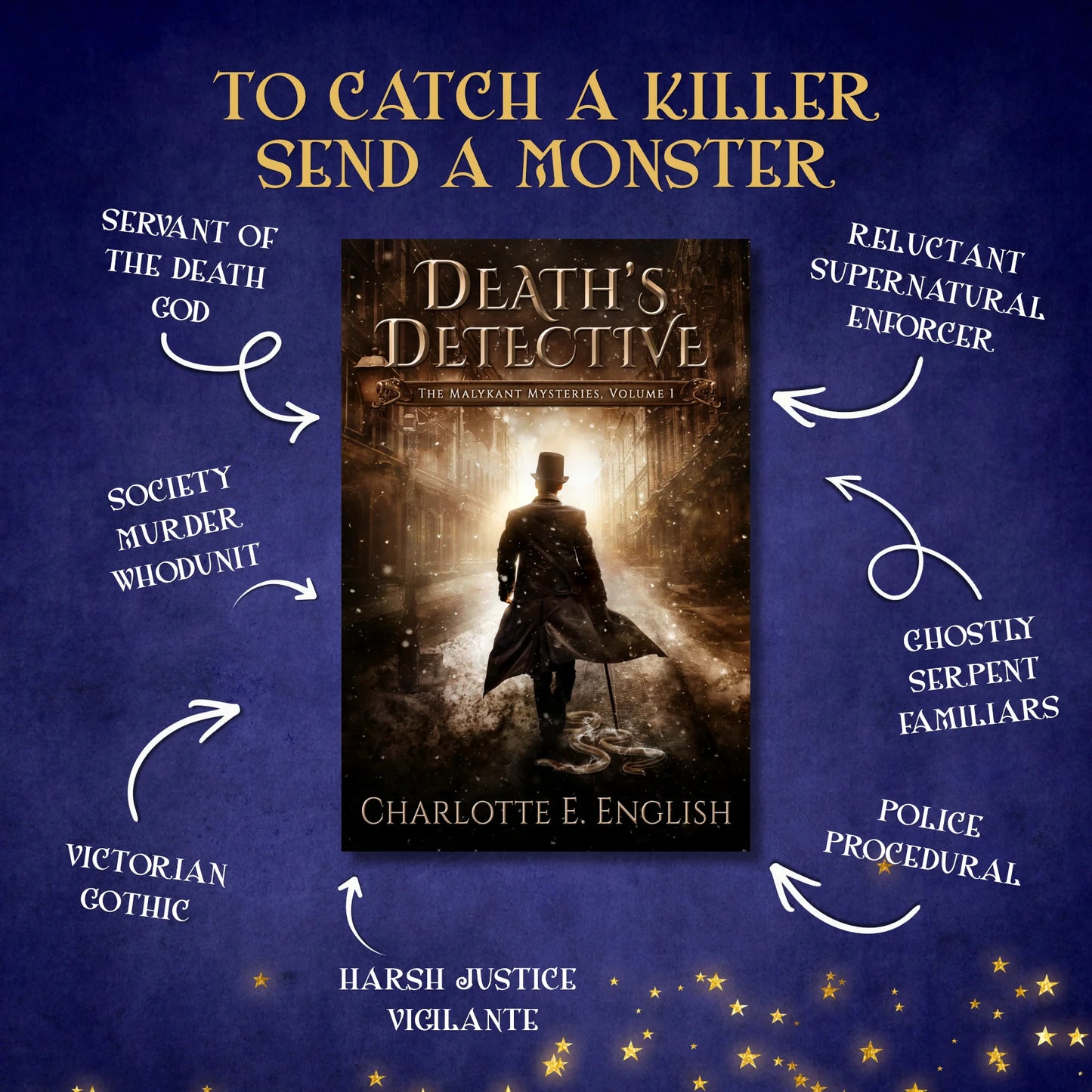 Genre and trope highlights for Death's Detective, a Malykant Mysteries fantasy mystery novel by Charlotte E. English
