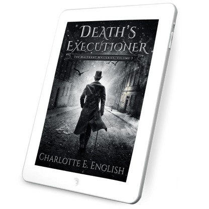 Death's Executioner ebook cover — Malykant Mysteries fantasy mystery by Charlotte E. English