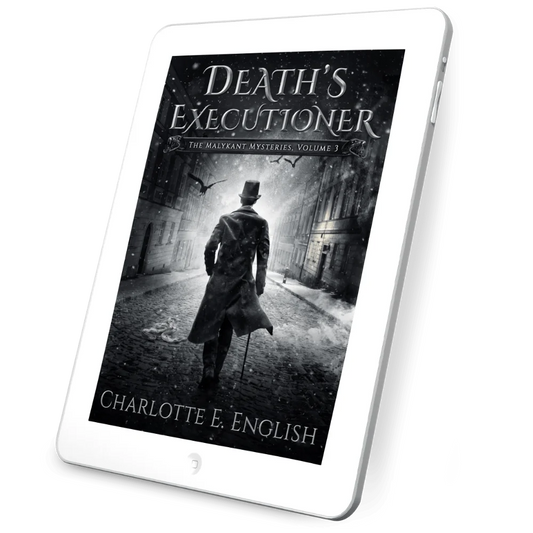 Death's Executioner ebook cover — Malykant Mysteries fantasy mystery by Charlotte E. English