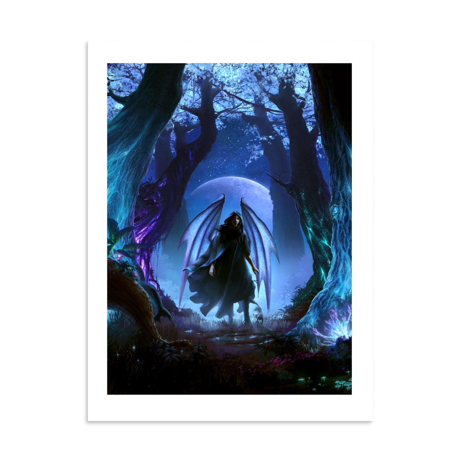 Draykon poster, 6x8 inch, museum-quality matte print