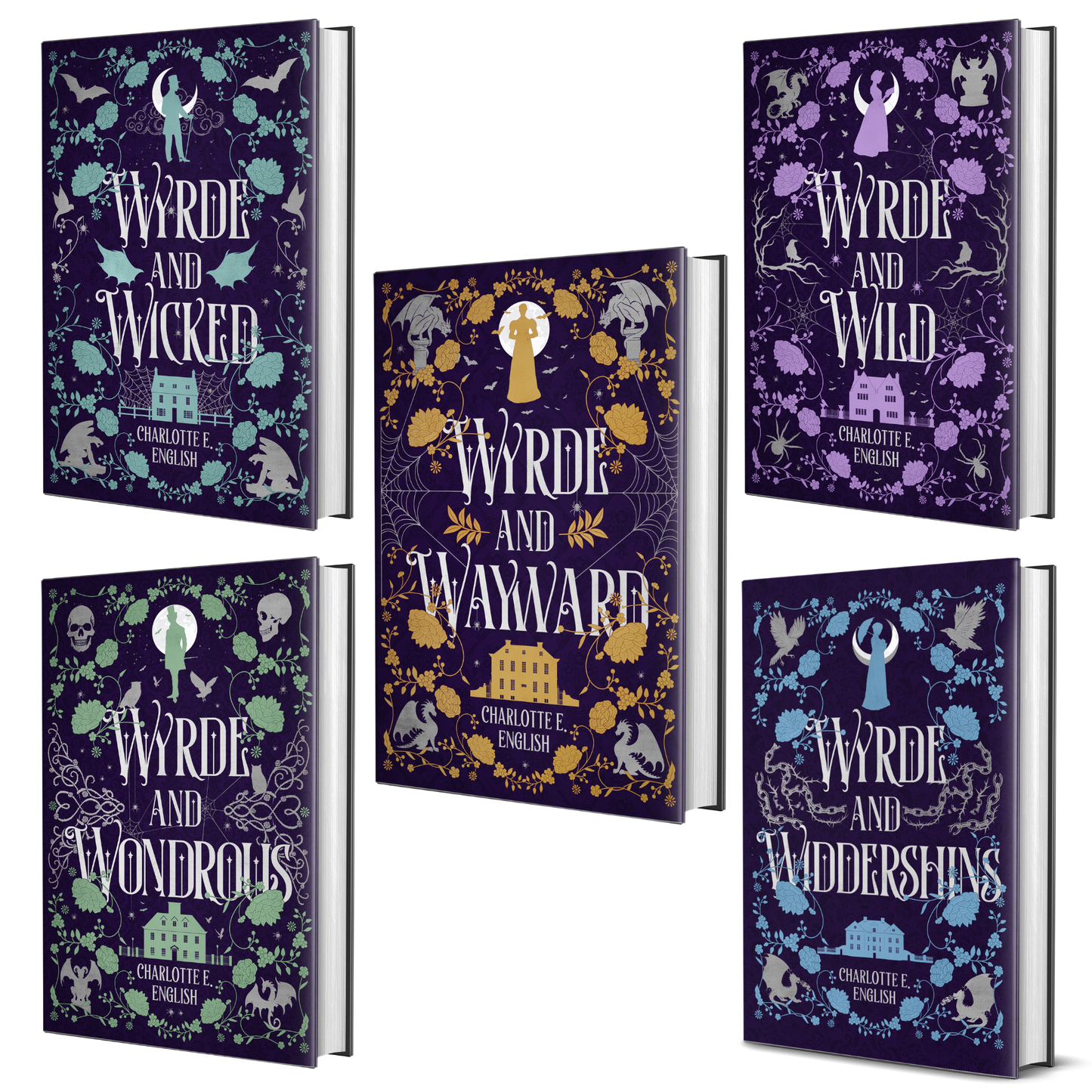 House of Werth hardback cover — cosy gothic fantasy by Charlotte E. English