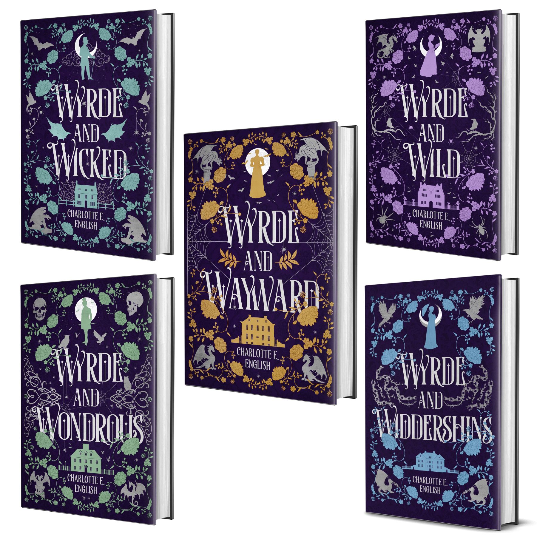 House of Werth hardback cover — cosy gothic fantasy by Charlotte E. English