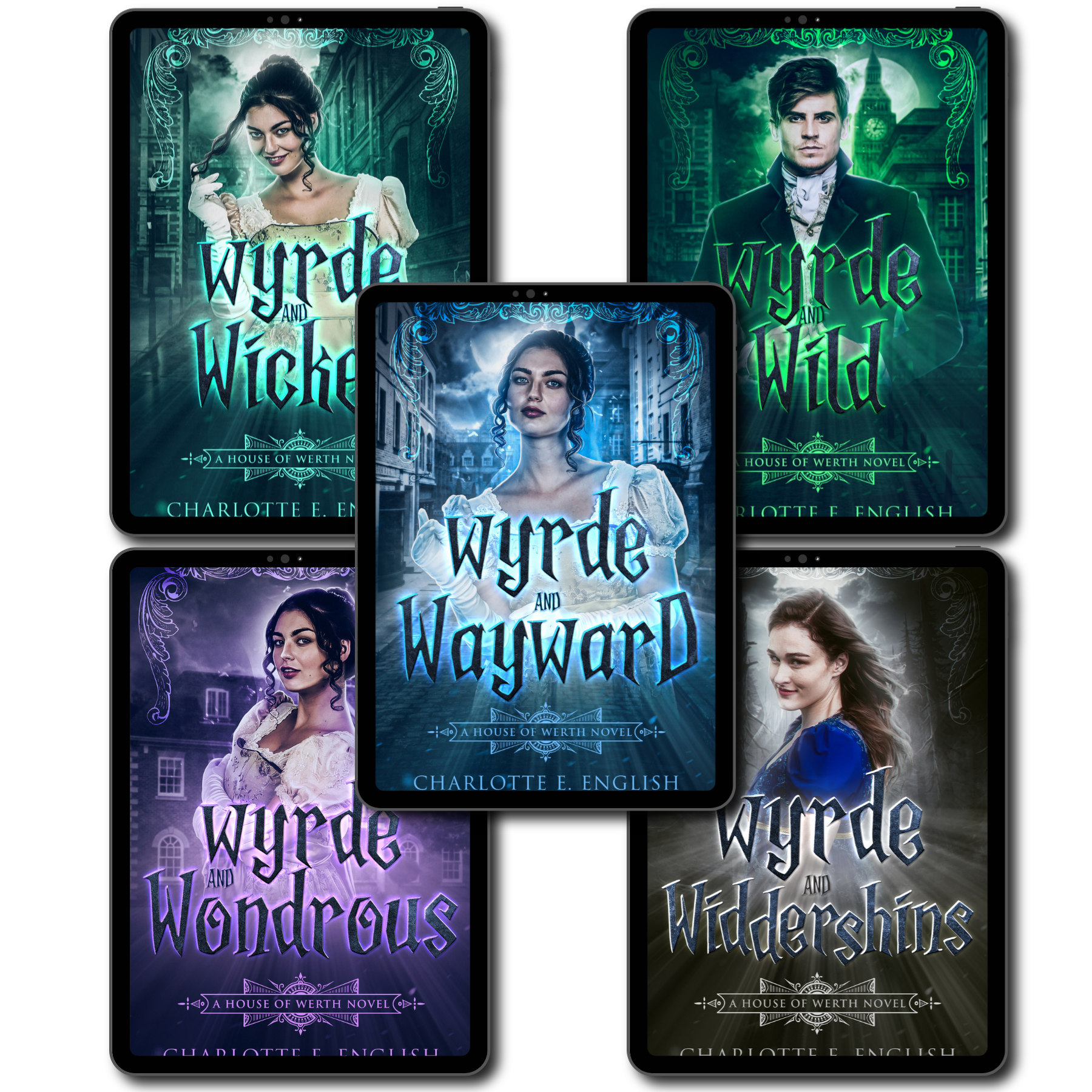 House of Werth bundle cover — cosy gothic fantasy by Charlotte E. English