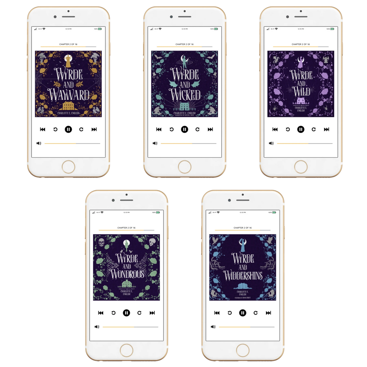 House of Werth audiobook bundle special edition cover — cosy gothic fantasy by Charlotte E. English