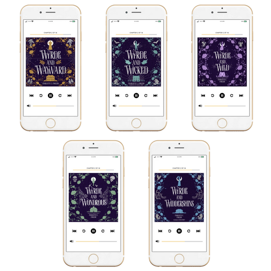 House of Werth audiobook bundle special edition cover — cosy gothic fantasy by Charlotte E. English