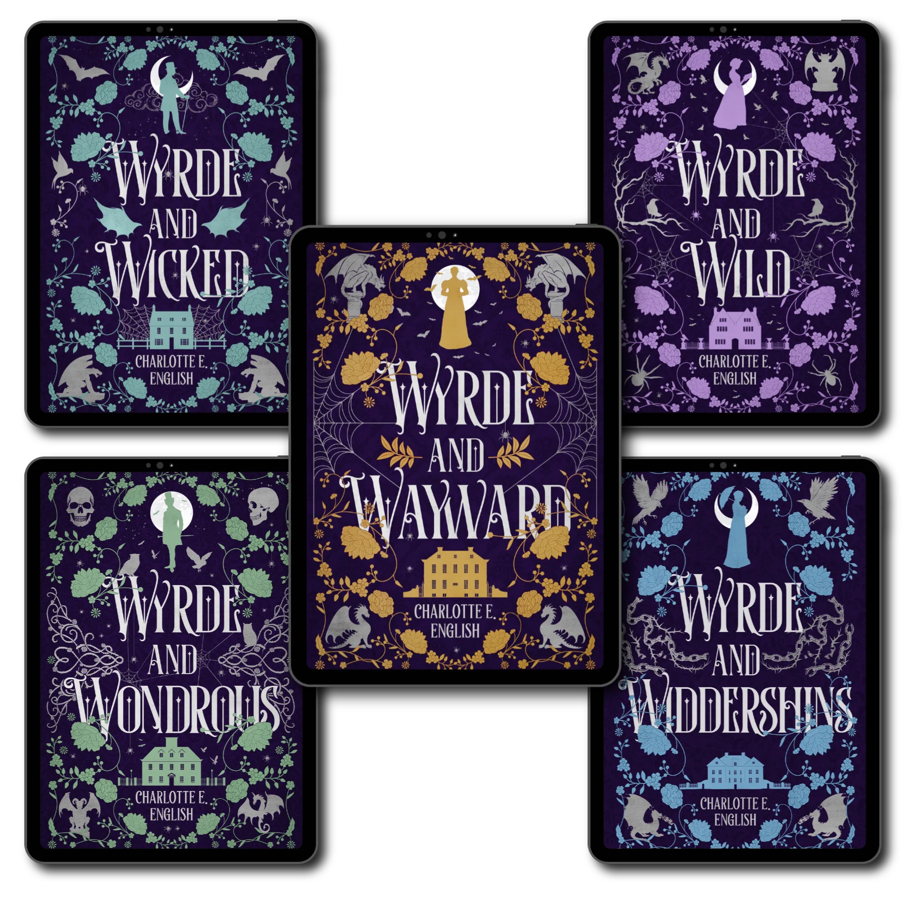 House of Werth bundle special edition cover — cosy gothic fantasy by Charlotte E. English
