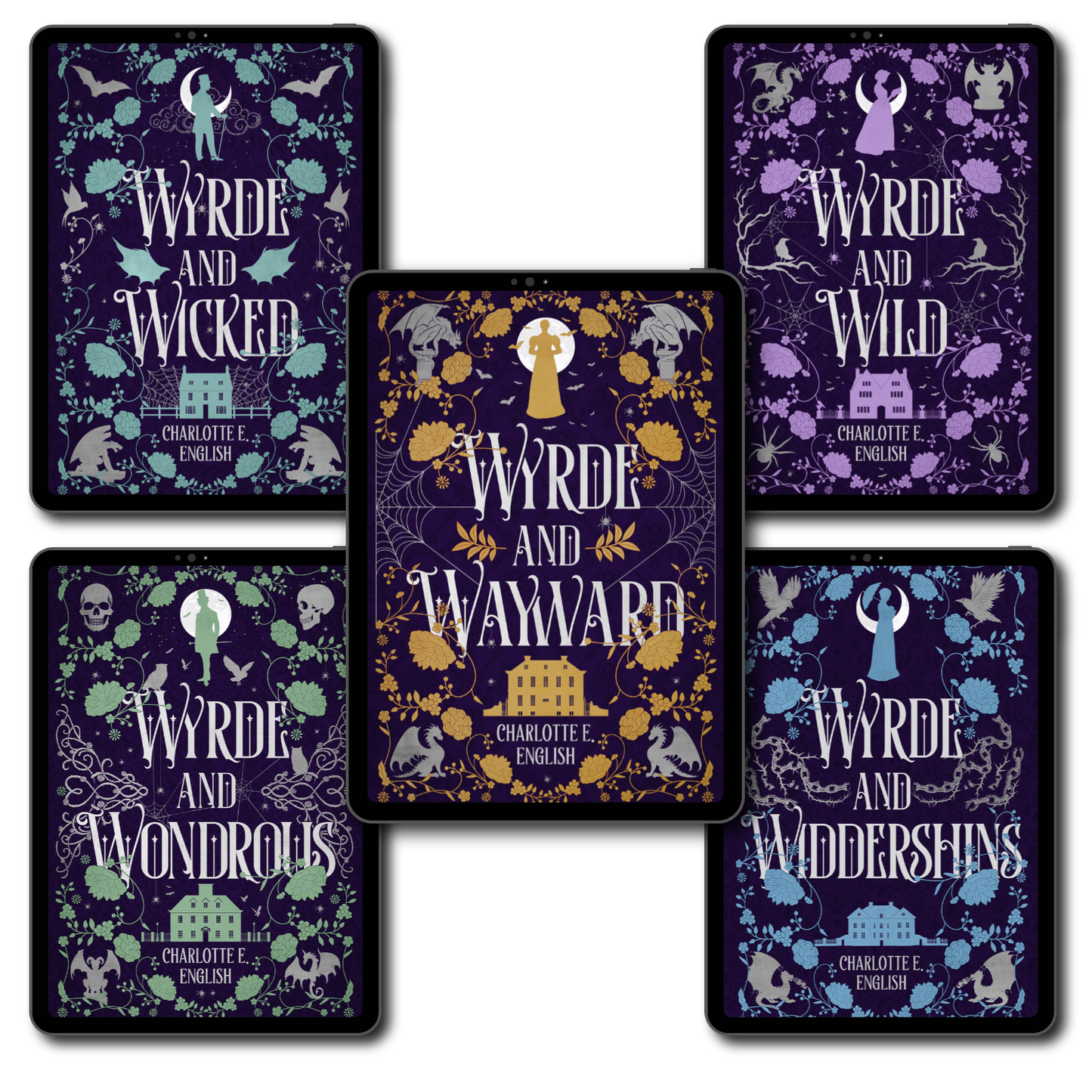 House of Werth bundle special edition cover — cosy gothic fantasy by Charlotte E. English