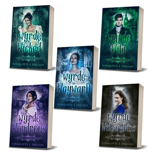 House of Werth paperback cover — cosy gothic fantasy by Charlotte E. English