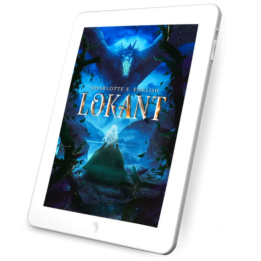 Lokant ebook cover — Draykon series epic fantasy by Charlotte E. English