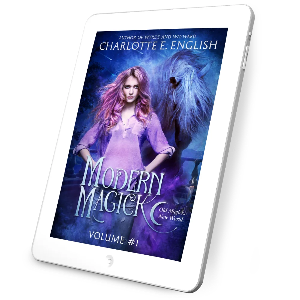 Modern Magick, Volume 1 ebook cover — Modern Magick cosy urban fantasy by Charlotte E. English