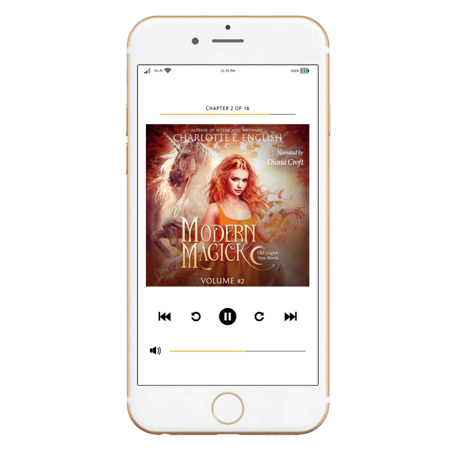 Modern Magick, Volume 2 audiobook cover — Modern Magick cosy urban fantasy by Charlotte E. English