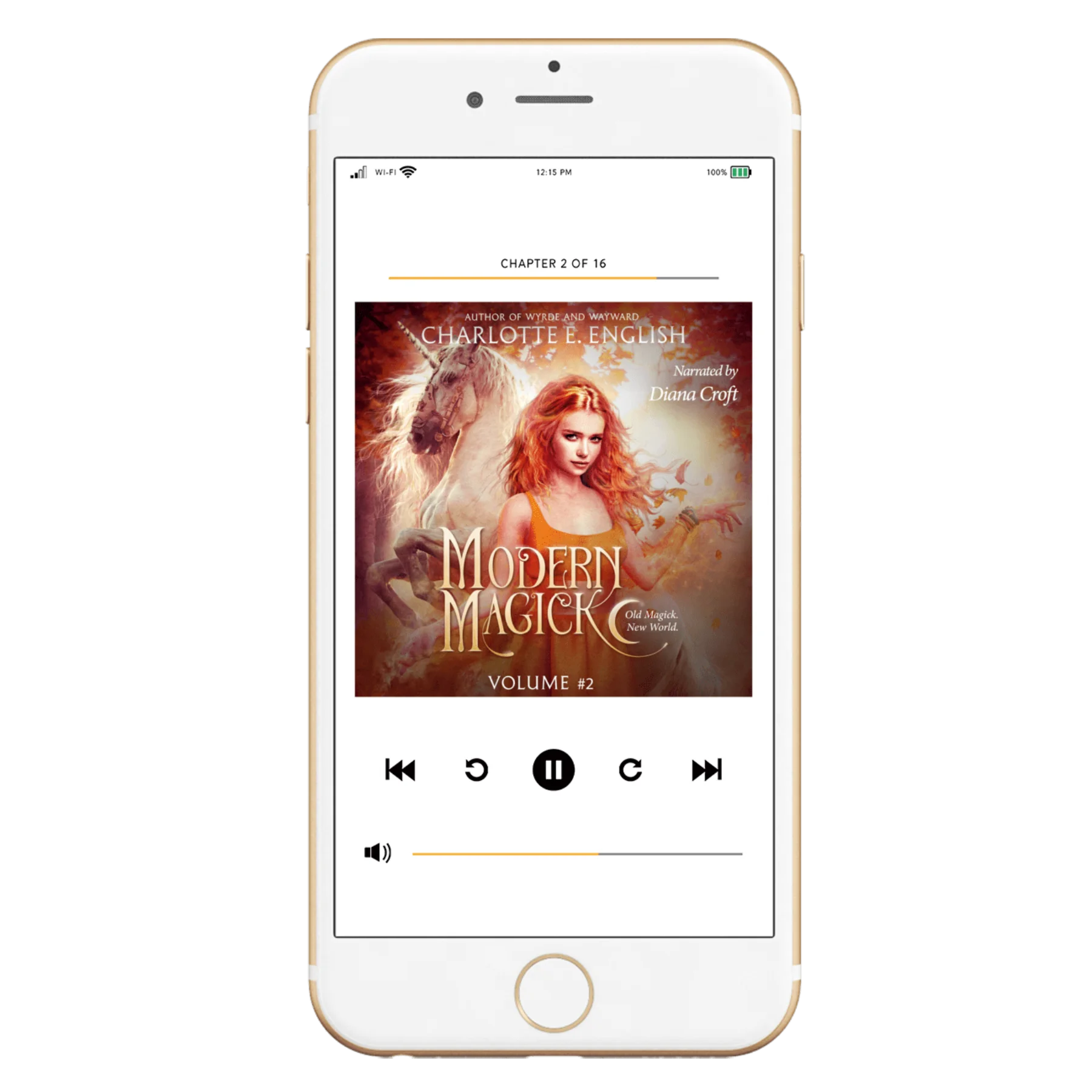 Modern Magick, Volume 2 audiobook cover — Modern Magick cosy urban fantasy by Charlotte E. English