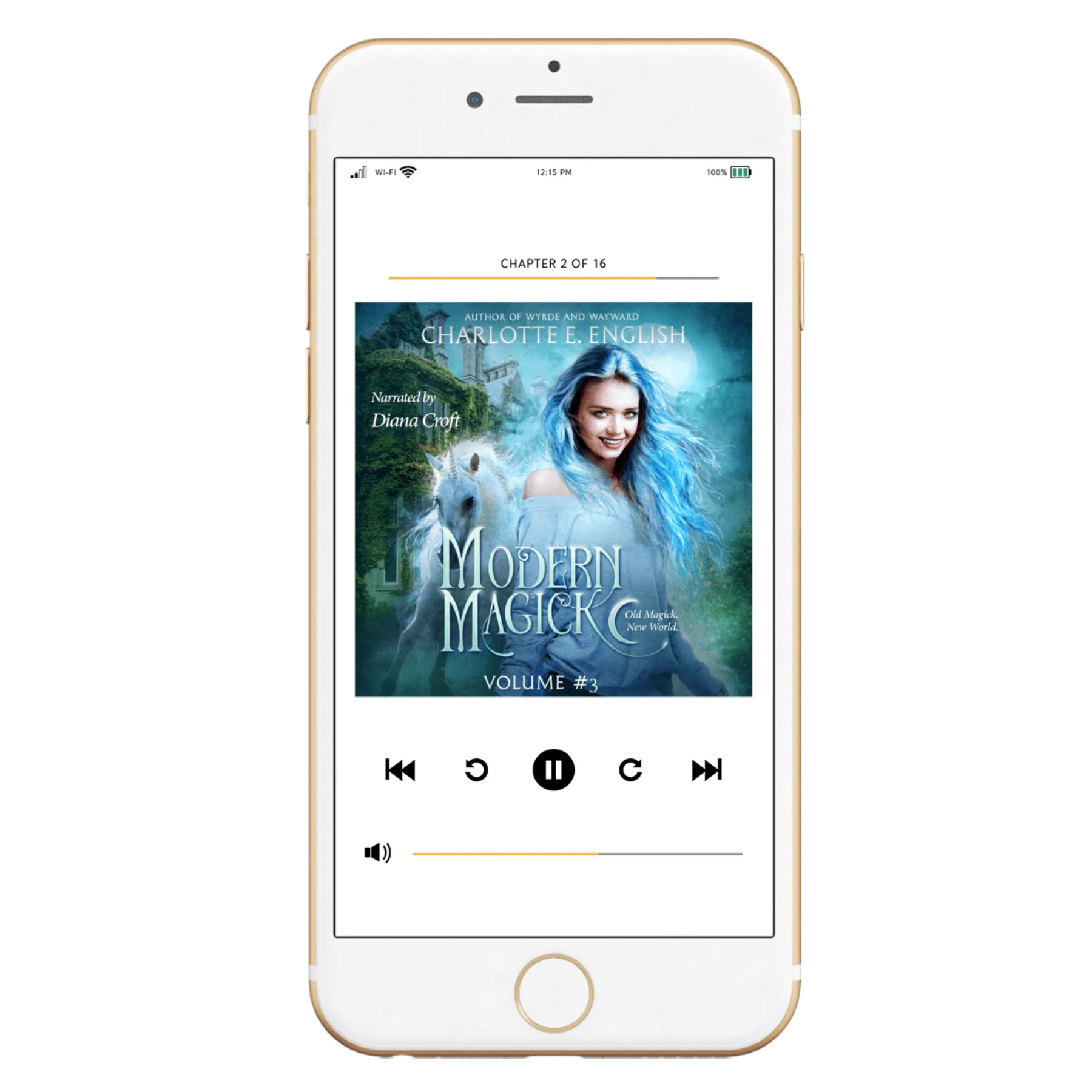 Modern Magick, Volume 3 audiobook cover — Modern Magick cosy urban fantasy by Charlotte E. English