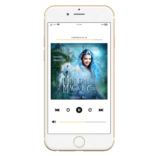 Modern Magick, Volume 3 audiobook cover — Modern Magick cosy urban fantasy by Charlotte E. English