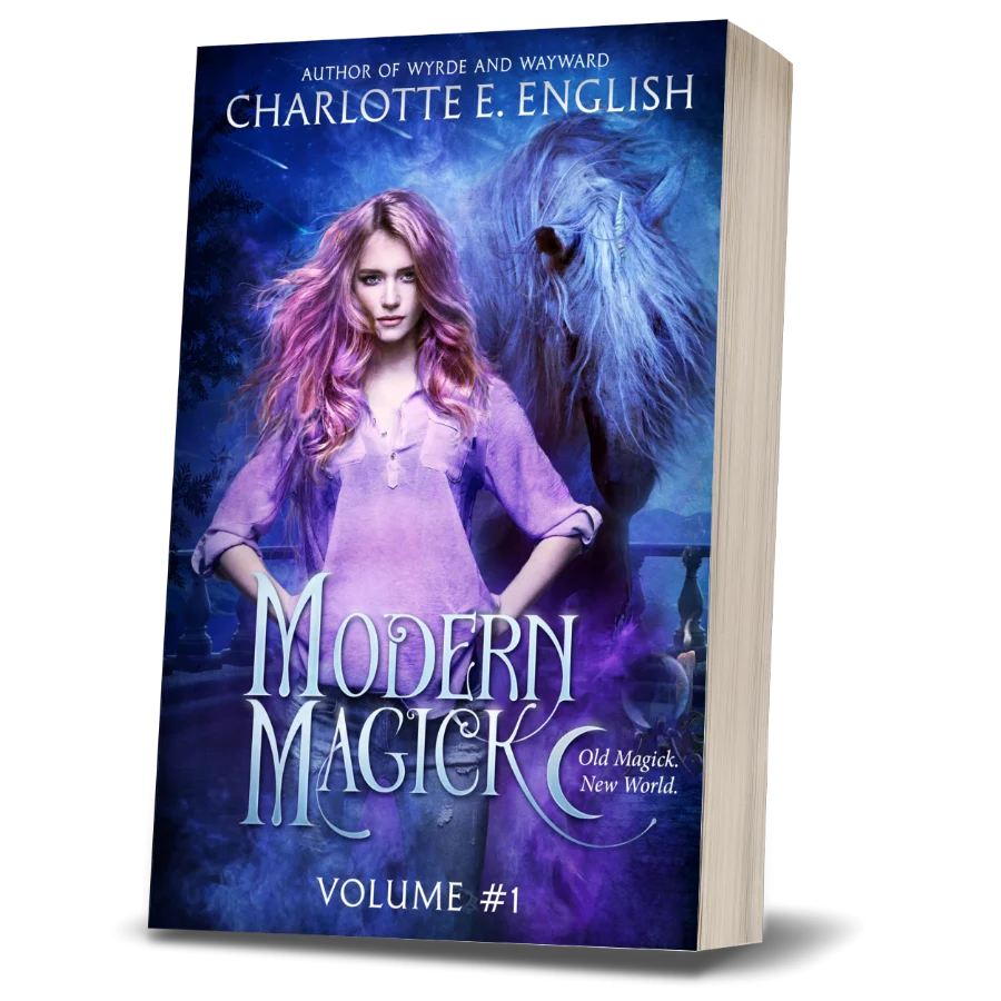Modern Magick, Volume 1 paperback cover — Modern Magick cosy urban fantasy by Charlotte E. English