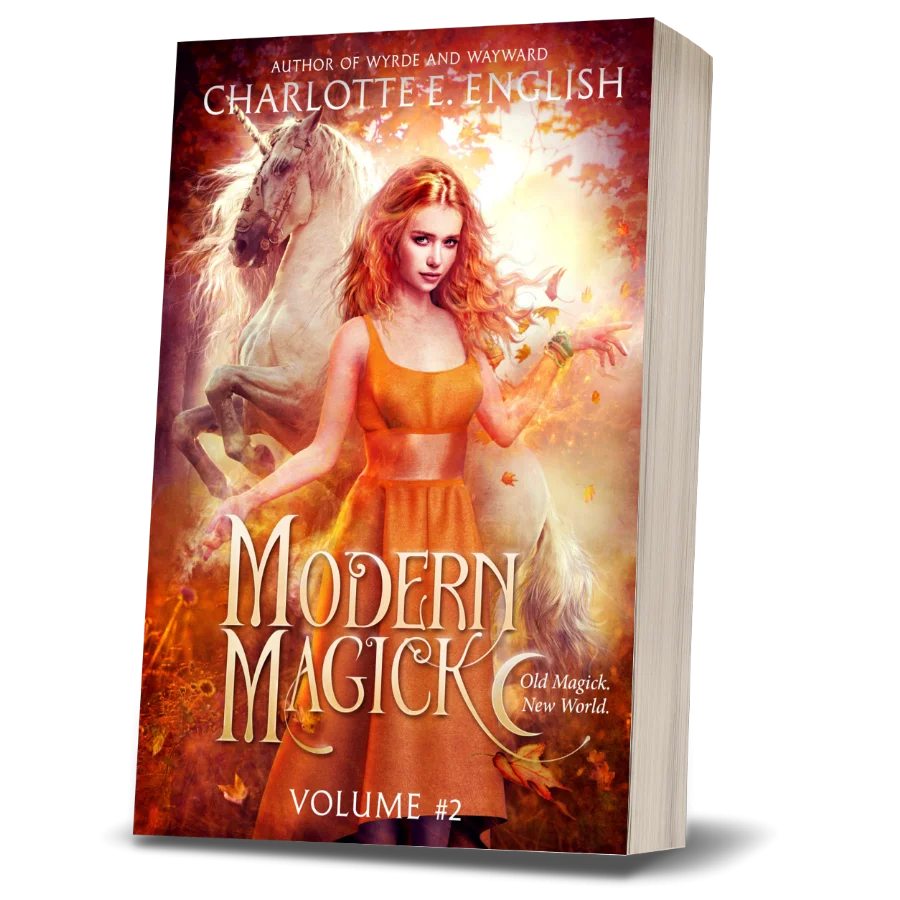 Modern Magick, Volume 2 paperback cover — Modern Magick cosy urban fantasy by Charlotte E. English