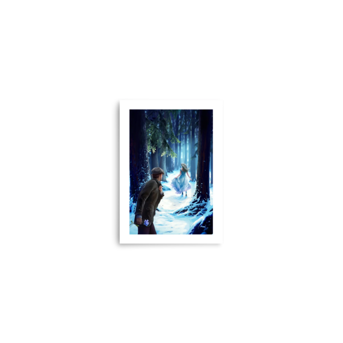 Mr. Drake and My Lady Silver poster — Tales of Aylfenhame fairytale art by Elsa Kroese — Charlotte E. English merch