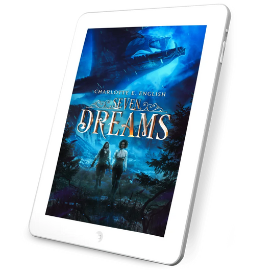 Seven Dreams ebook cover — Draykon series epic fantasy by Charlotte E. English