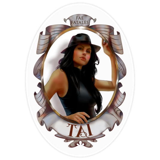 Tai sticker, Fae Fatales vinyl sticker