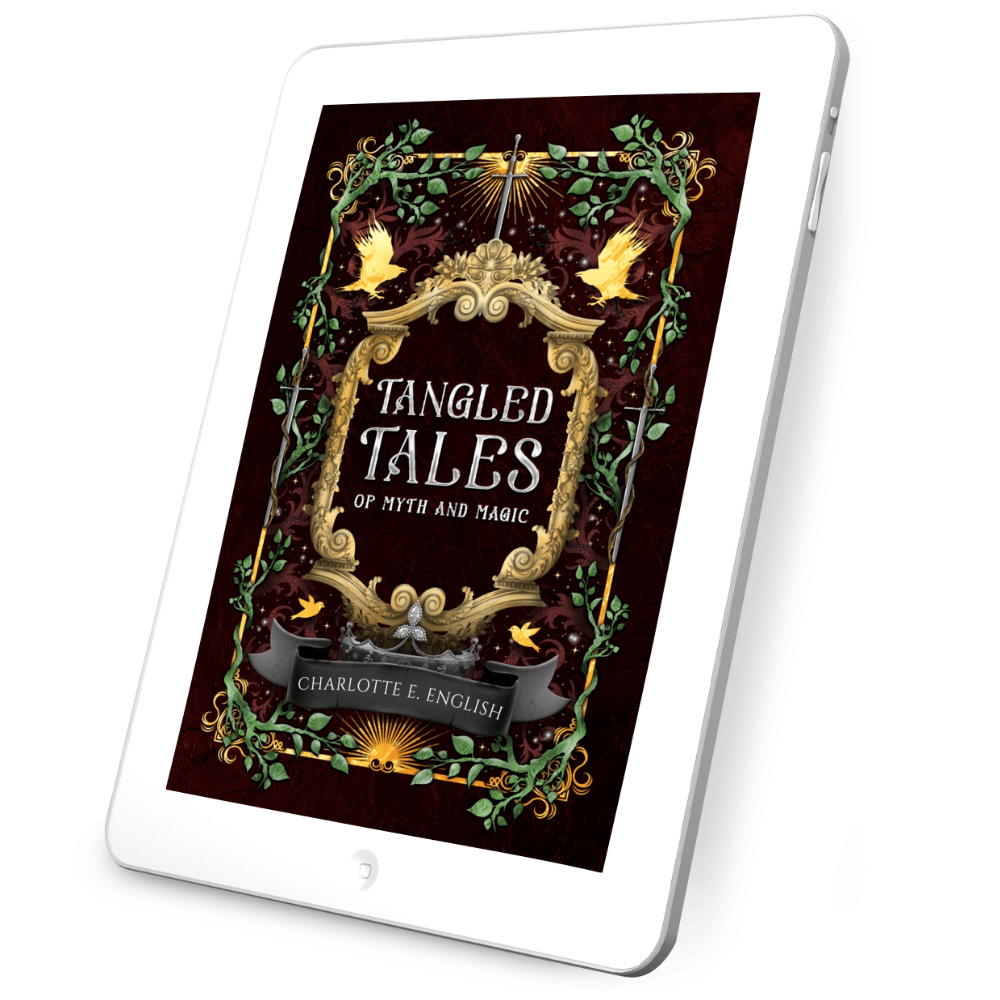 Tangled Tales of Myth and Magic ebook cover — Tangled Tales fantasy short story collection by Charlotte E. English