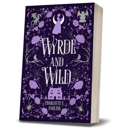 Wyrde and Wild paperback cover — House of Werth cosy gothic fantasy by Charlotte E. English